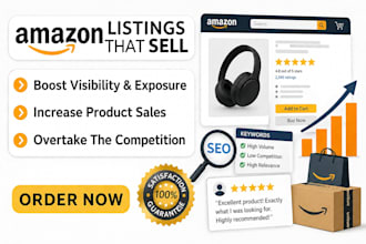 write top amazon listing SEO product description