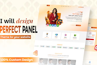 design a custom perfect panel and rental panel theme