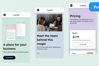 develop modern ai business web application business portal web app saas web app