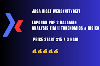 research any web3 project and make a full report