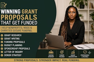 write winning grant proposals for nonprofits, ngos and charities center