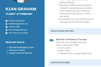 expert resume writer and professional CV designer