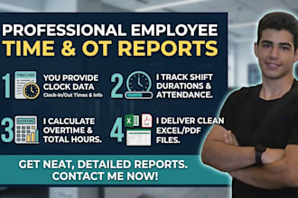do attendance tracking and overtime calculations for you
