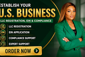 establish your US business with llc registration, ein and compliance support