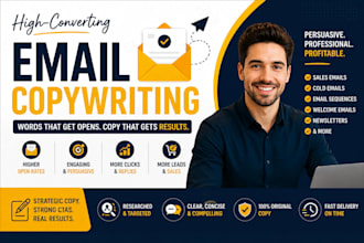 do email copywriting for sales email, email sequence and email marketing