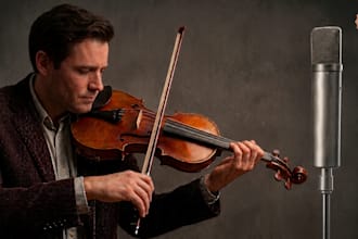 be your professional pianist and violinist for high quality recordings