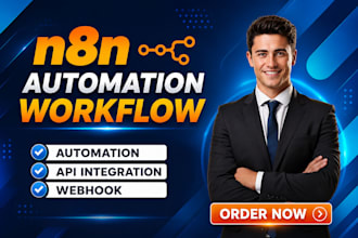 develop n8n automation, n8n workflow, ai automation, or n8n ai agent
