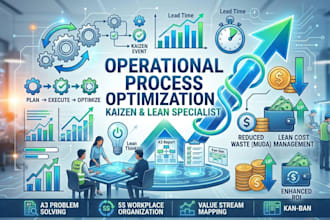 do operational process optimization, kaizen and lean specialist