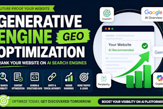 rank your website on chatgpt, google ai, gemini with GEO