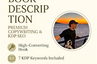 write a high converting amazon book description
