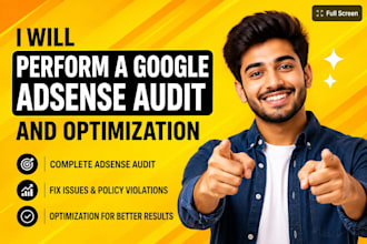 perform a google adsense website audit and optimization