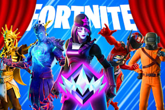 design eye catching fortnite thumbnail
