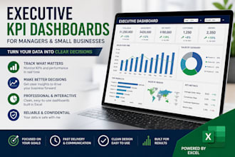 create KPI dashboards for managers and small businesses