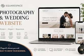 design squarespace photography website squarespace wedding website