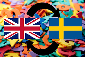 translate documents between english and swedish