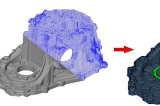 reverse engineering scan to cad stl to step editable cad manufacturing