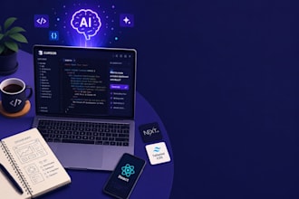 build your ai web app using react and cursor ai