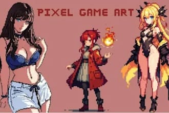 pixel art animation 2d game art pixel art sprite sheet nsfw pixel art character