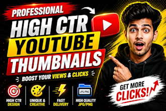 create professional youtube thumbnails that boost CTR