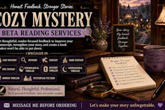 beta read cozy mystery, fantasy novel sensitive reader, mystery alpha reader