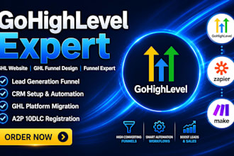 set up gohigh level automation for local service businesses