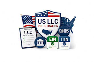 do company registration, llc formation, ein, itin for US and non US residents