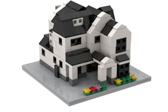 design a custom 3d model with PDF instructions and bricklink parts list