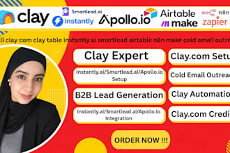 clay com data enrichment instantly ai set up automation workflow clay com clay