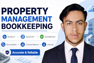 do property management bookkeeping in buildium and appfolio