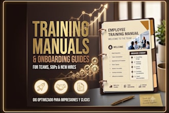 design a professional corporate training manual and onboarding guide