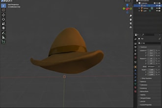 create,  3d accessory like a hat, or hair for roblox