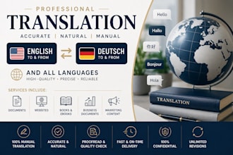 translate english to german, german to english