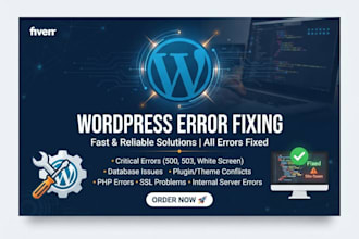 fix wordpress errors and critical issues