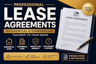 prepare lease amendments, addendums, and landlord legal documents