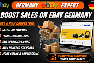 do german ebay shop setup german ebay listing german ebay SEO and marketing