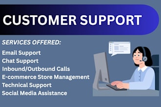 be your professional customer service agent