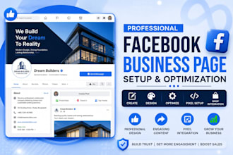 create, setup and optimize your facebook business page