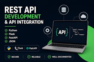 build rest apis and API integrations using python