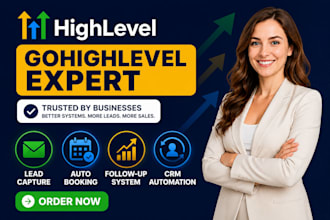 build a gohighlevel lead generation and booking funnel for coaches and service