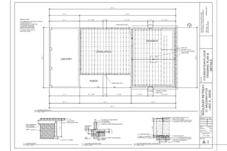 design your wood structure framing plan and foundation plan