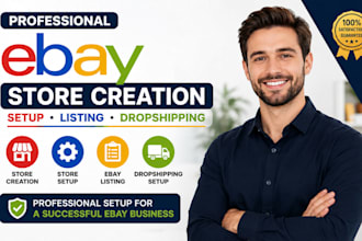 ebay store creation ebay store setup ebay listing ebay dropshipping