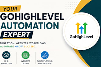 setup ghl automation for migration, website and workflows
