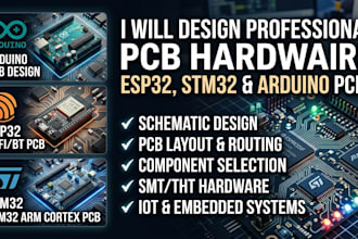 design smart hardware, iot devices and embedded electronics