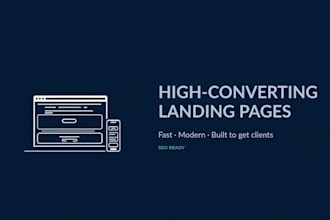 diseñaré tu página web profesional que capta clientes