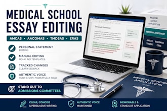 perfect your medical school personal statement within 24 hours