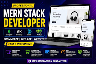 build your full stack ecommerce website