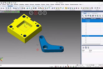 scan to cad reverse engineer stl repair step manufacturing cad edit service