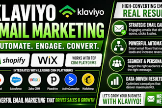build klaviyo flows setup shopify klaviyo email automation campaign