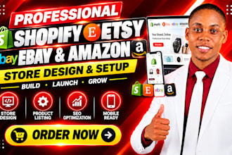 shopify, etsy, ebay, and amazon marketing and promotion