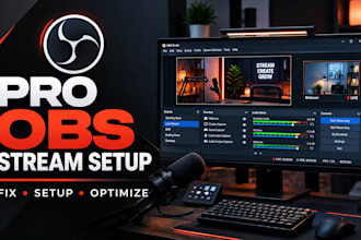 setup and optimize obs studio for professional live streaming